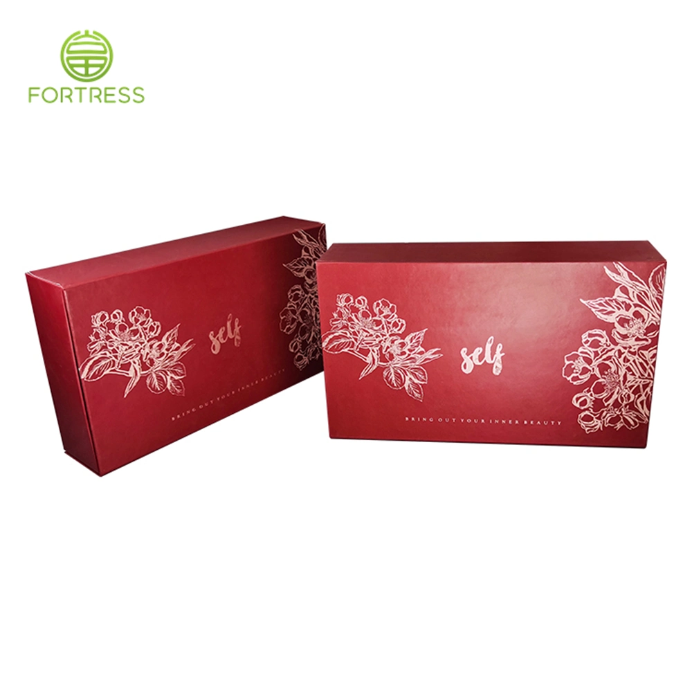 Wholesale/Supplier Rigid Colorful Magnetic Ribbon Closure Cardboard Paper Box Custom Logo Printed Gift Packaging Box Cosmetic/Perfume/Skin Care/ Bottle Packaging Box