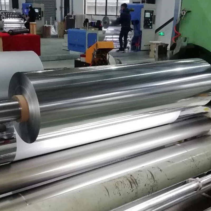 12micron Pet Film Laminated 7micron Aluminum Foil for Packaging, Insulation, Wateproofing