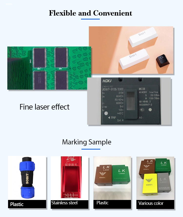 High-Quality 20W Mini Type Portable Laser Marking Barcode Engraving Machine