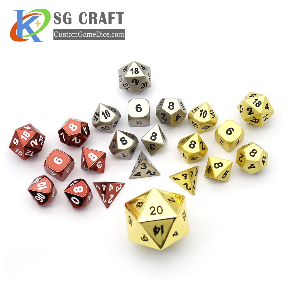 Hot Sales New Arrive One-off Distribution Dice Set Dice Box Dnd Dice Rpg Dice Dungeons and Dragons Dice Game Dice