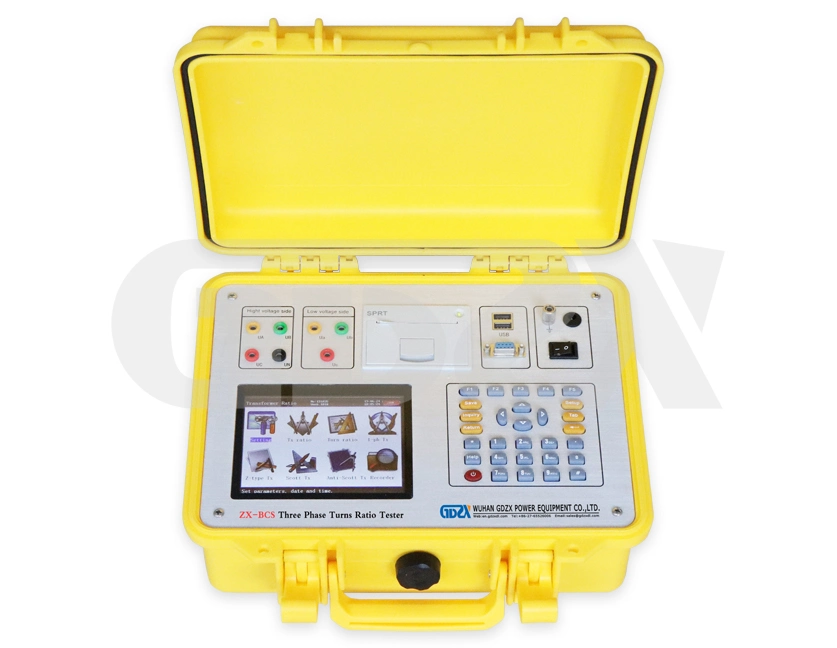 Portable 0.1 Accuracy Multifunctional High Speed Transformer Turns Ratio Tester