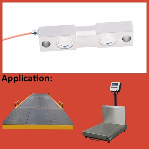 La Chine l'échelle du chariot utilisé le poids du pont du capteur de charge en acier inoxydable de la cellule C2