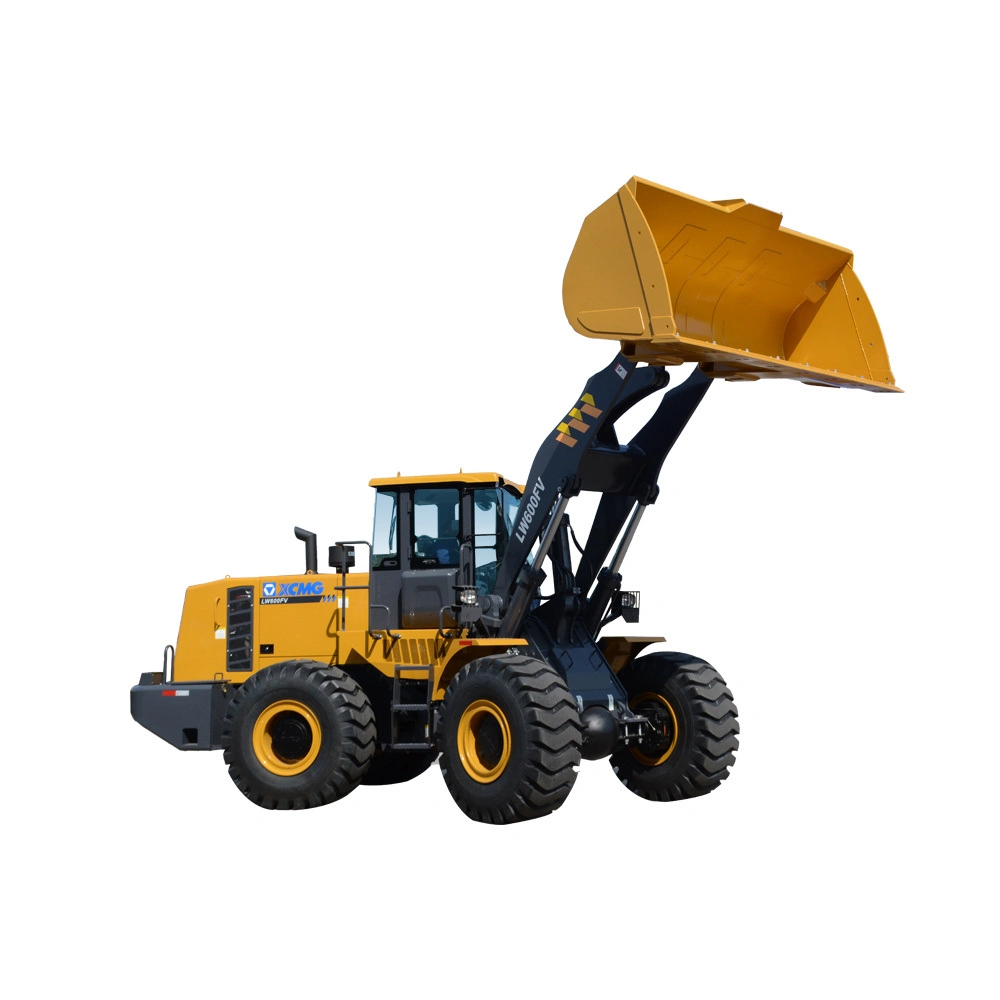 China Hydraulic System Earth Moving Equipment 6000kg Wheel Loader for Sale