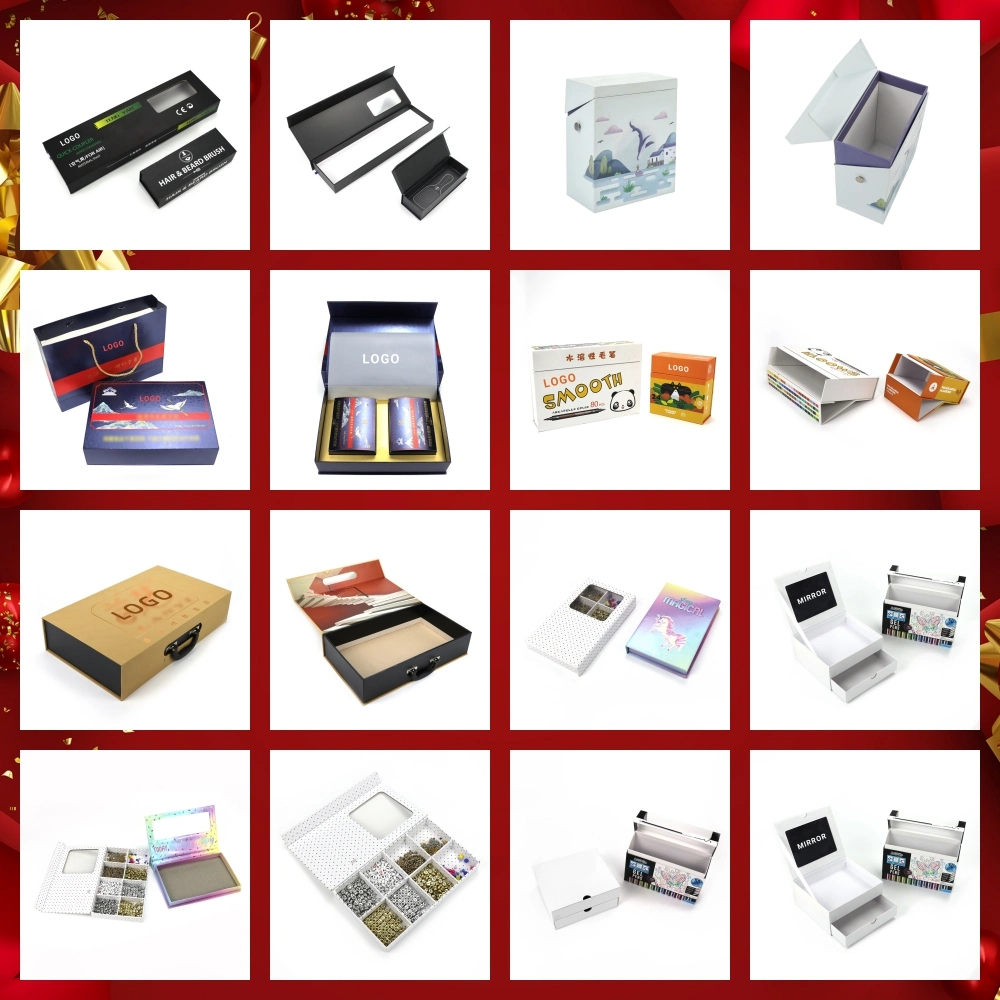 Customized Advanced Multicolor Design Sense Free Samples Stationery Split Lid Gift Packing Box