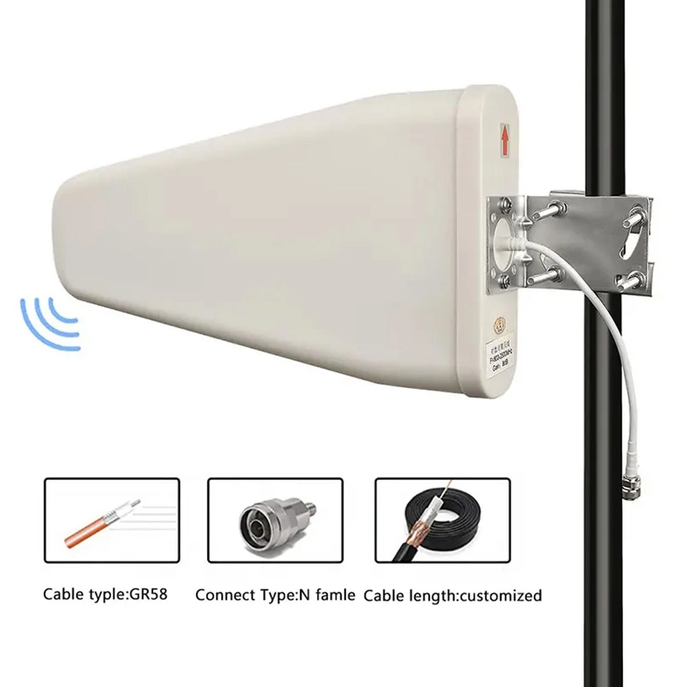 4G Antenna Outdoor 9dBi Logarithmic Periodic Antenna for Telecommunication Networks