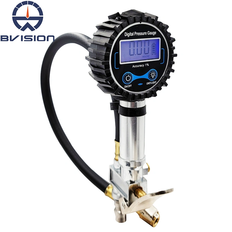 Pdg7 Heavy Duty Digital Tire Inflator with Pressure Gauge 1% Accuracy for SUV Car Truck