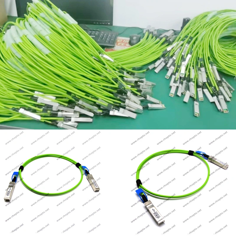 25g SFP28 Green Dac Direct Cable Passive Copper Cable Dac 25g Cable Module Compatible Mellanox 1m