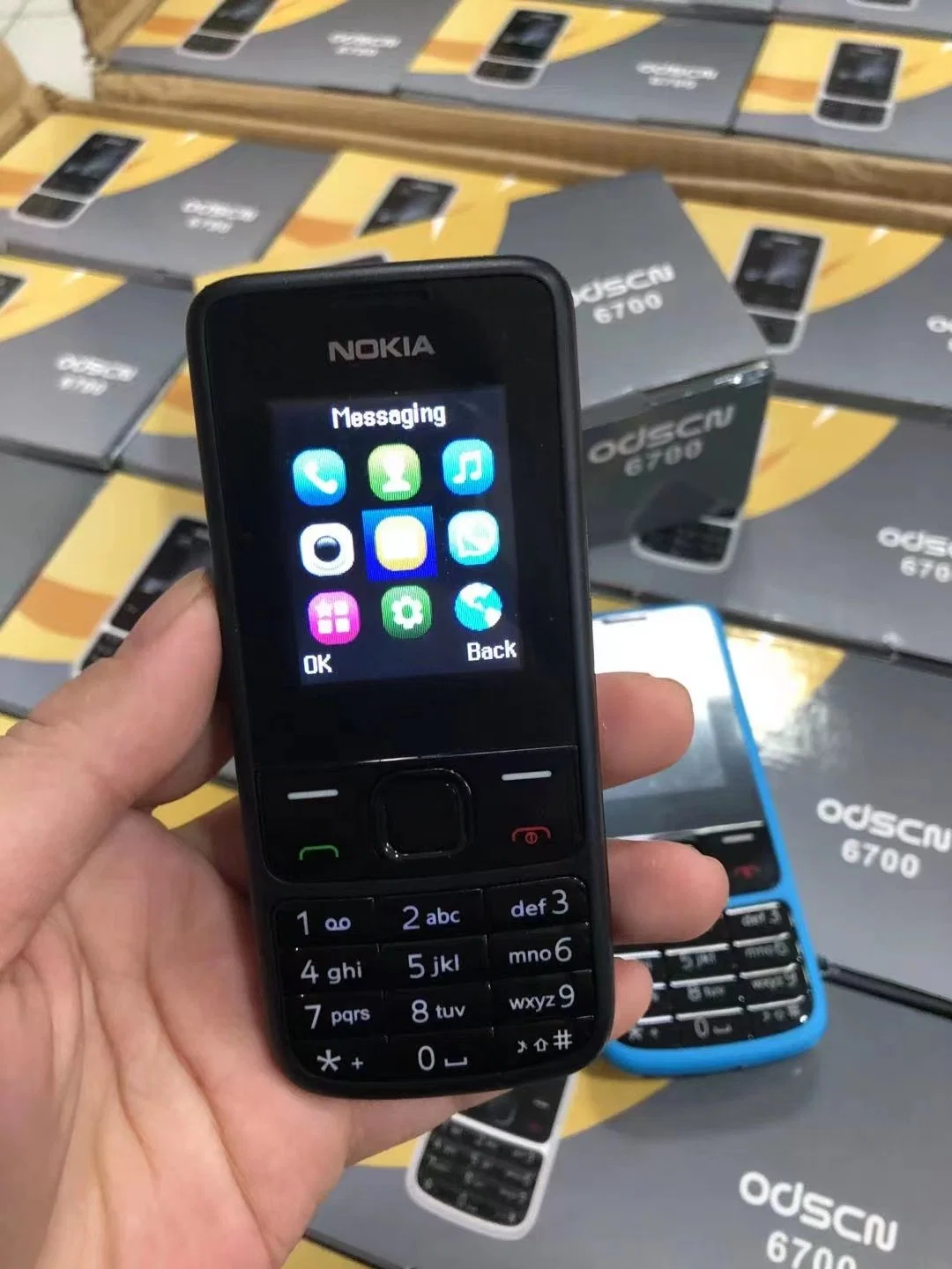 Alta Qulaiyy barata la pantalla de 2,8 pulgadas de la barra de ancianos para Nokia 6700 teléfono móvil celular