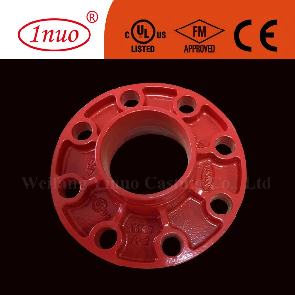 Grooved Flange Ductile Iron Grooved Pipe Fittings