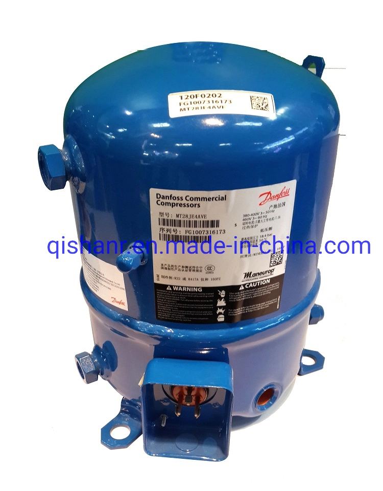 Danfos R404A Mt80HP3cve 7HP Cold Storage Chiller Compressor Maneurop Reciprocating Refrigerator Compressor