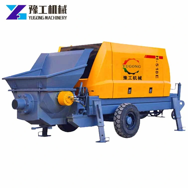 Yg 40m3/H Diesel Motor Power Concrete Pump Machine Cement Pumping Equipment