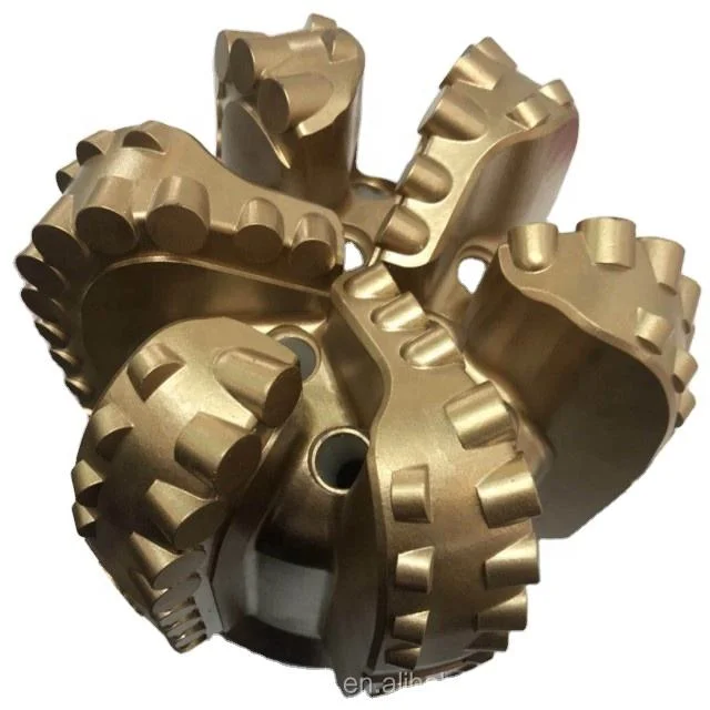 Diamond Head PDC Bits Oil Well Drilling 5 Blades PDC Drill Bit