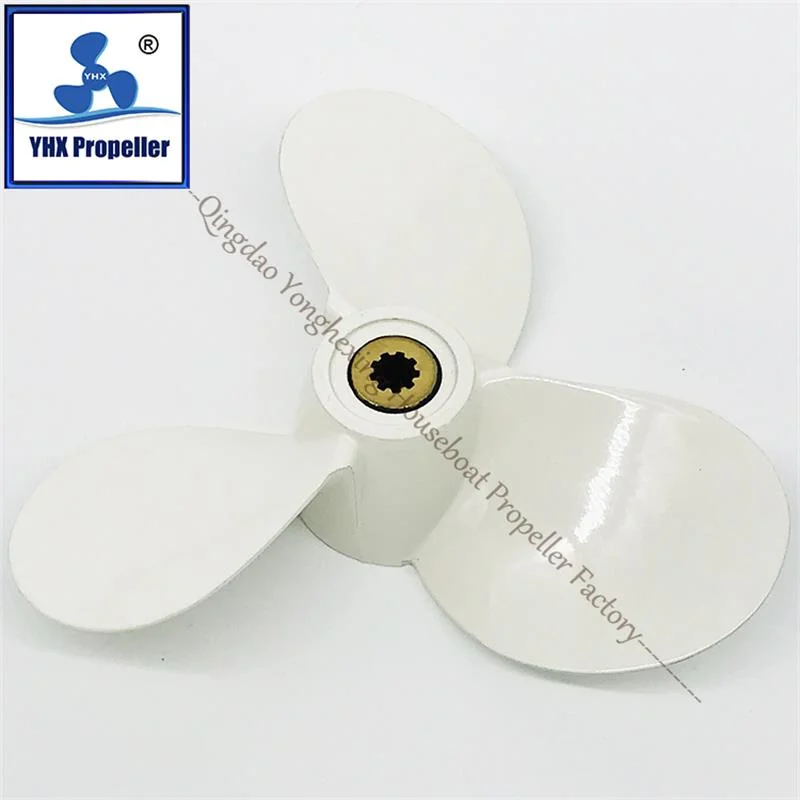 Wholesale/Supplier YAMAHA Certificated Aluminum White Size 7 1/2*7ba Matching 2.5-6HP Diesel Engine Propeller