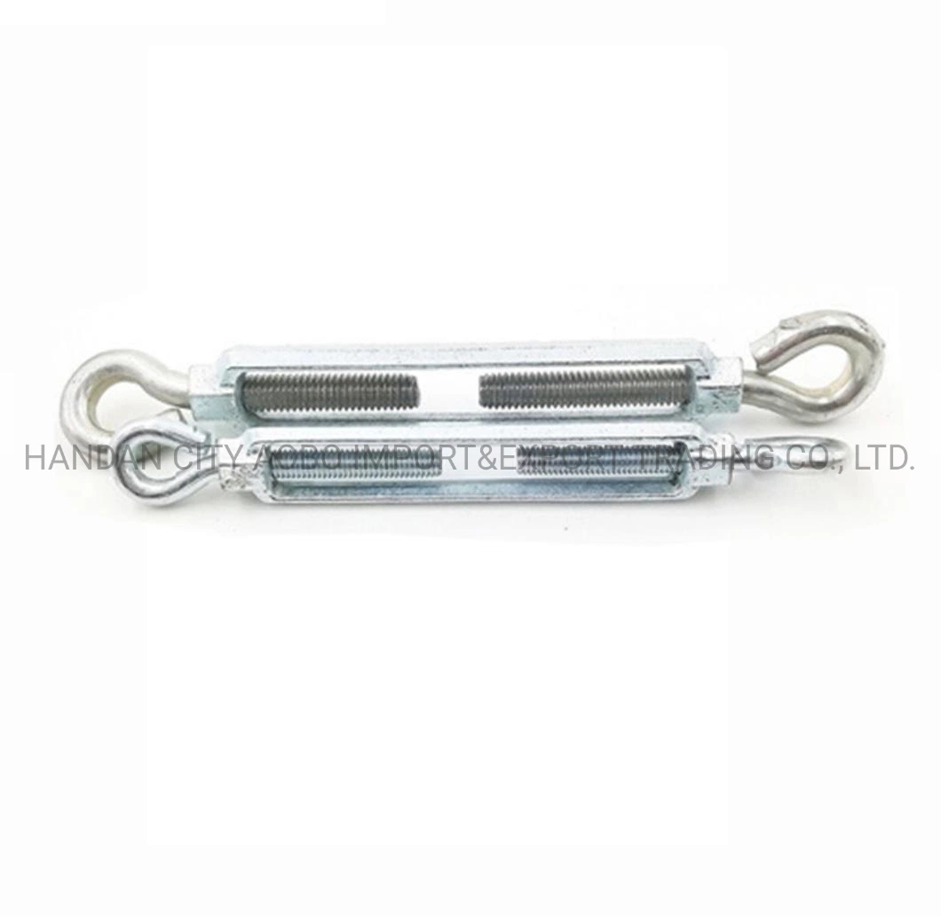 DIN1480 Galvanized Drop Forged Eye Hook Turnbuckle