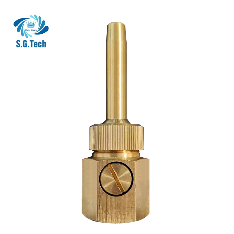 Fast Delivery Adjustable Direct Injection Copper Water Nozzle Stainless Steel Wholesale/Supplier Fountain Nozzle