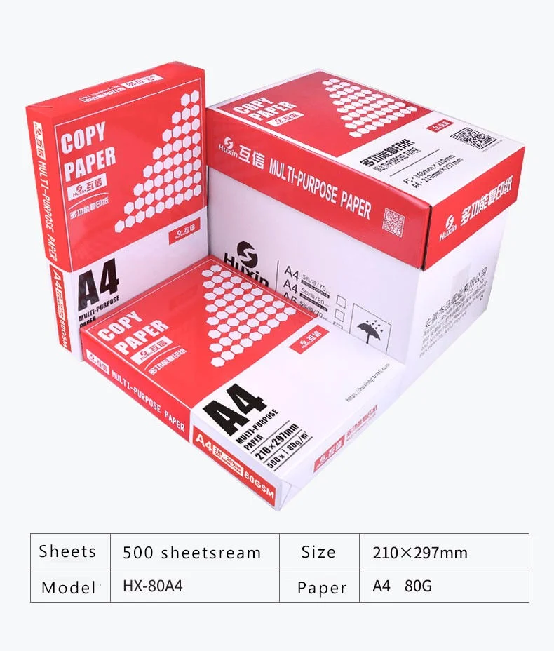 Wholesale/Supplier A4 Copy Paper 70g - 80g for Sale/Double A4 Paper