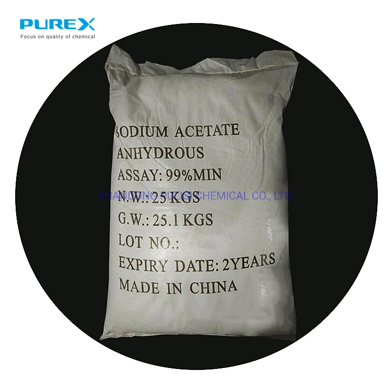 Food Additive Sodium Acetate Anhydrous 99% Manufacturer