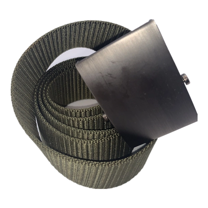 Original Factory OEM Design Fashion Casual Outdoor Metal Buckle Canvas Men Tactical Belt for Wholesale/Supplier