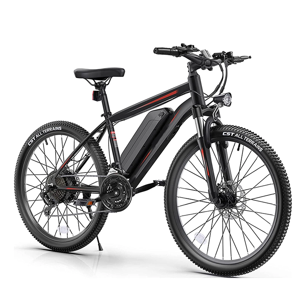 Vente chaude Mode 26'' Vélos électriques pour adultes avec moteur de 500W