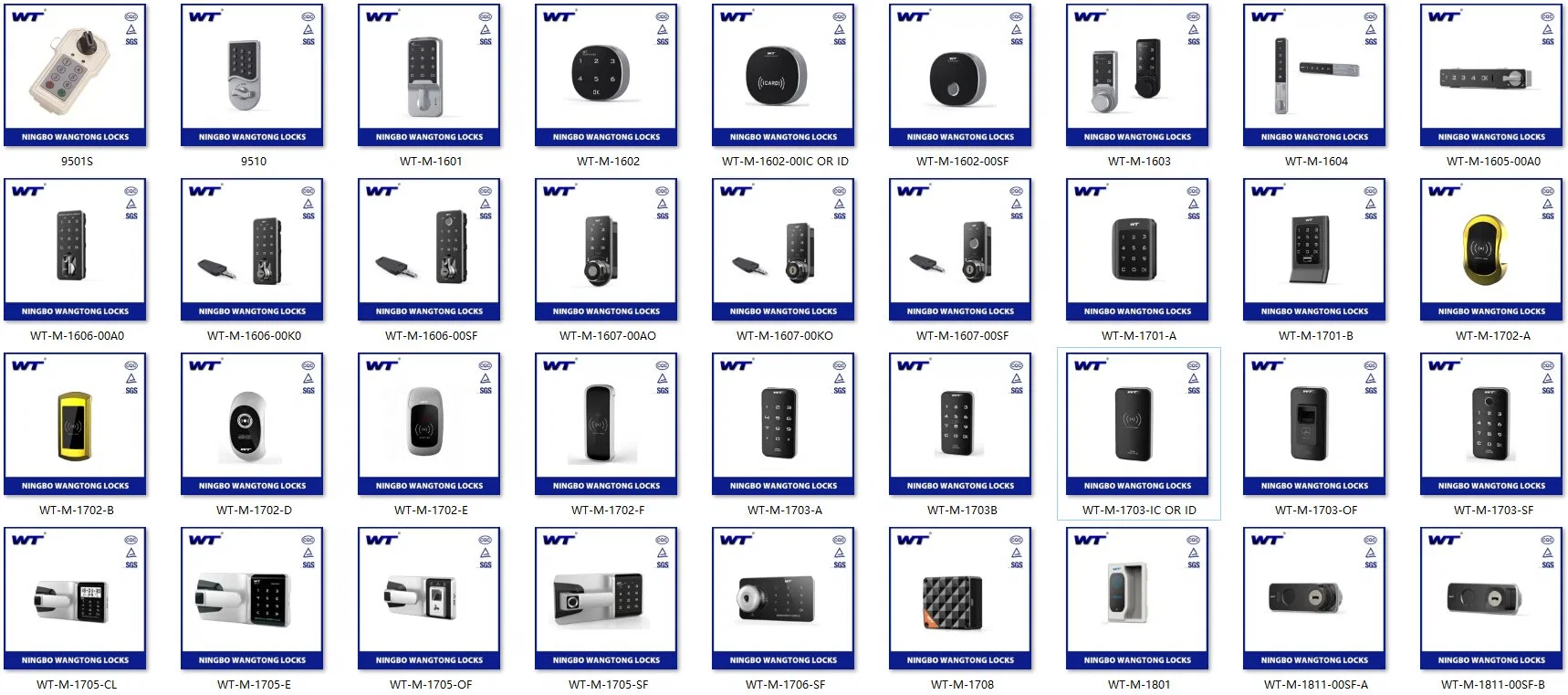 Biometric Fingerprint Lock Cabinet Drawer Locker Lock