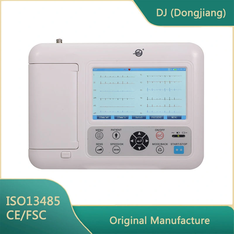 Медицинское оборудование 3 канала ЭКГ/Просто получить актуальную ЭКГ машины с оптовых цен