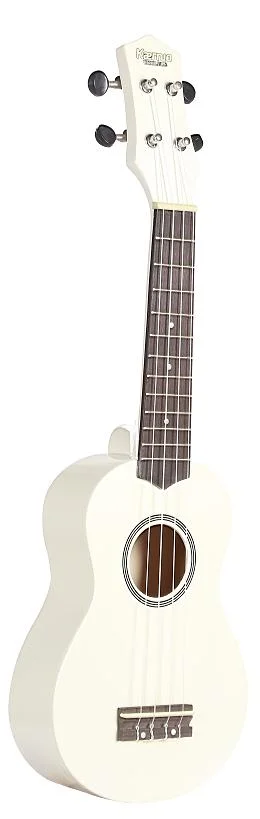 Qte OEM Cheap Price 21 Inch Ukulele White Soprano for Sale