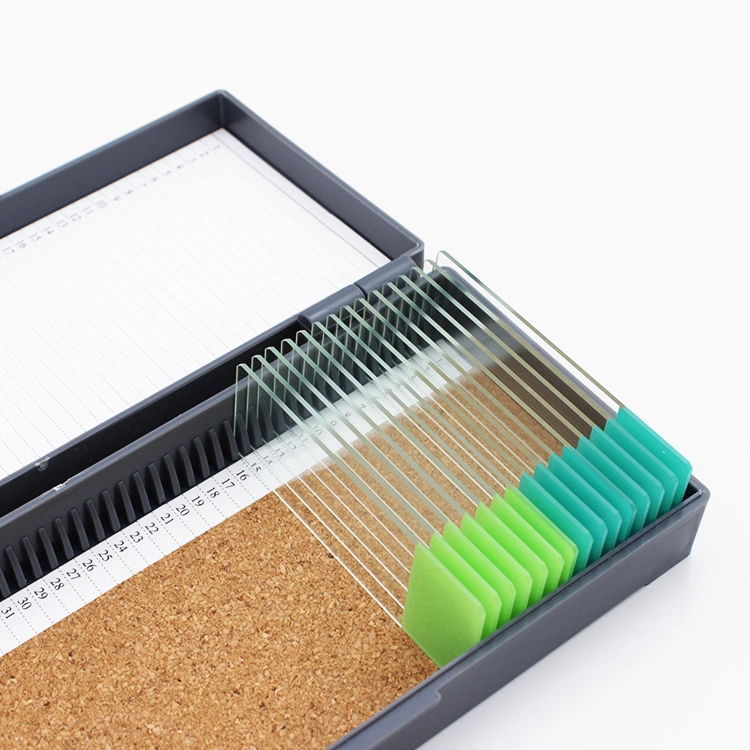 120PCS Microscope Glass Slide Storage Box