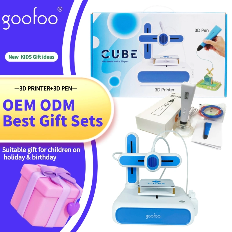 2023 New Gift Idea Custom Brand 3D Printer 3D Pen Promotion Gift Set for Christmas