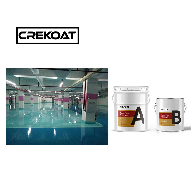 Water Based Industrial Epoxy Floor Spray TDS Commercial Epoxy Floor Coating for Heavy Machinery