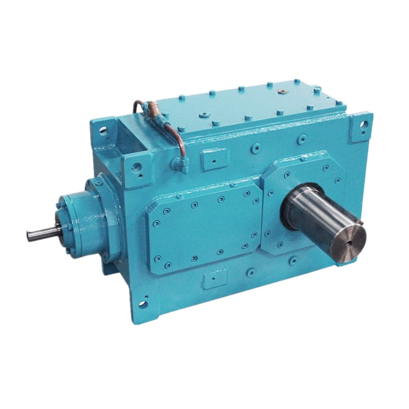 Heavy Duty Industrial 1.25~450 Ratio Shaft Mounted Hollow Shaft Bevel Helical Reduction Gearbox Gear Motors for Beverage Factory