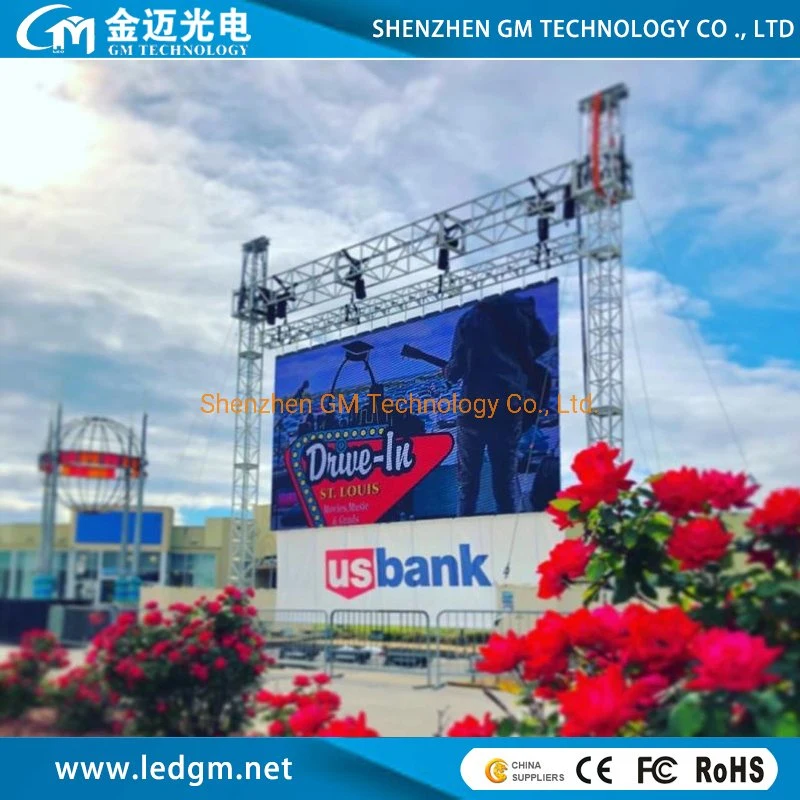 Indoor Outdoor Advertising LED Screen, Full Color Video Wall, Rental LED Display (P2.6 P2.97 P3.91 P4.81 P5.95 Panel)