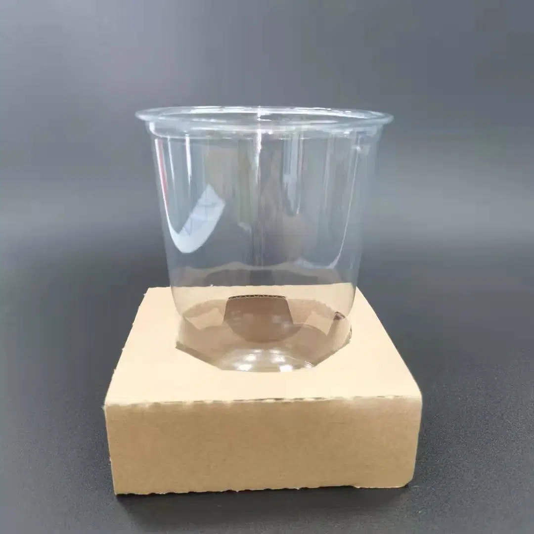 Disposable Eco-Friendly Paper Cup Holder Tray for Hot Cold Paper Plastic Cup