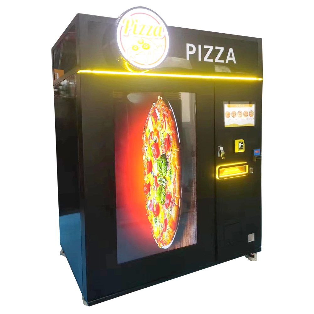 Pizza caliente para la venta Máquina expendedora Máquina automática de pizza