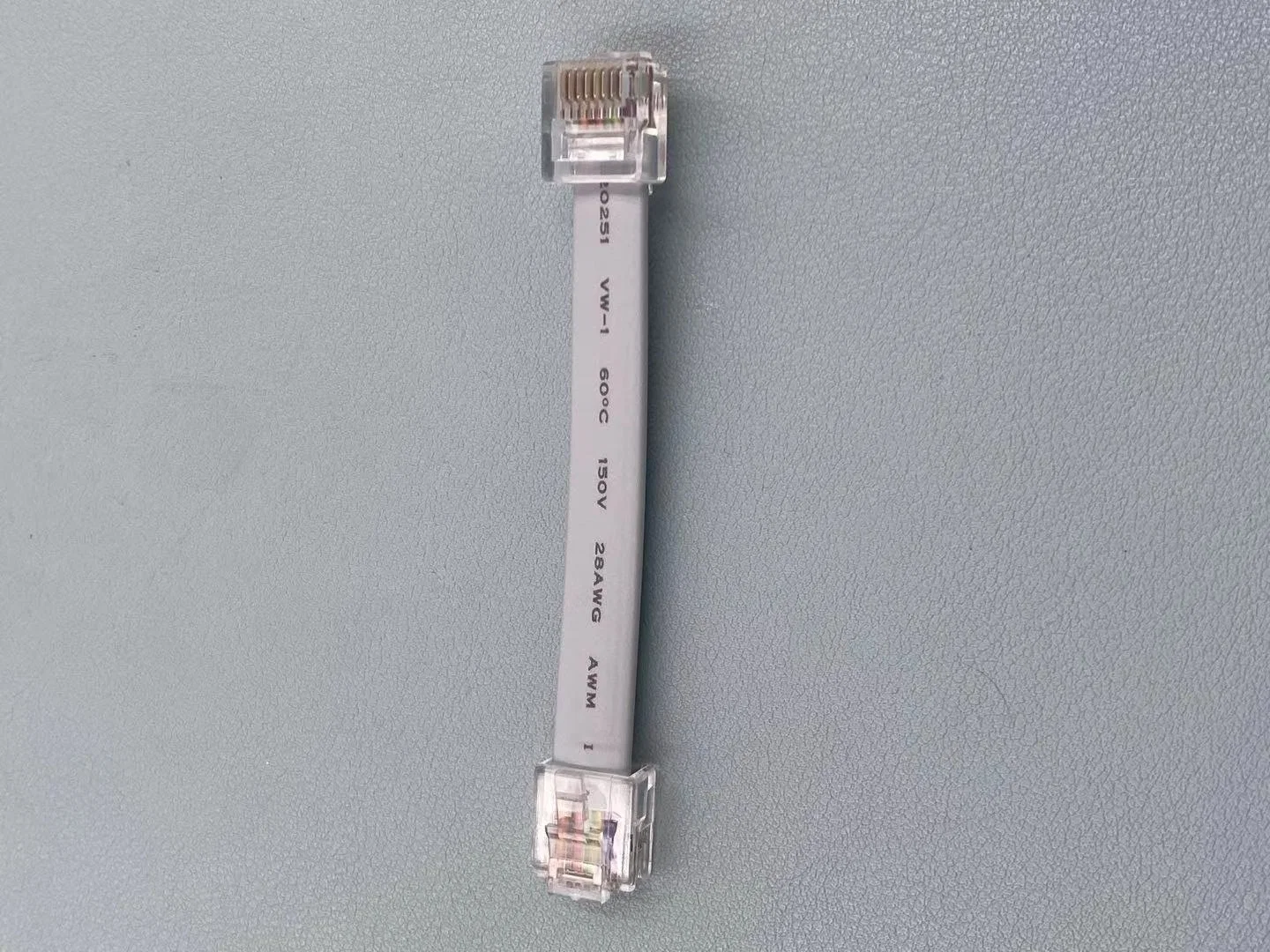 RJ45 8p8c Flat Ethernet 28AWG Patch Network LAN Cable