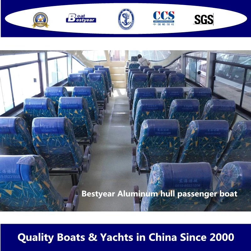 Bestyear 13-15.8m Aluminum Hull Passenger Boat for 20-50 Passengers