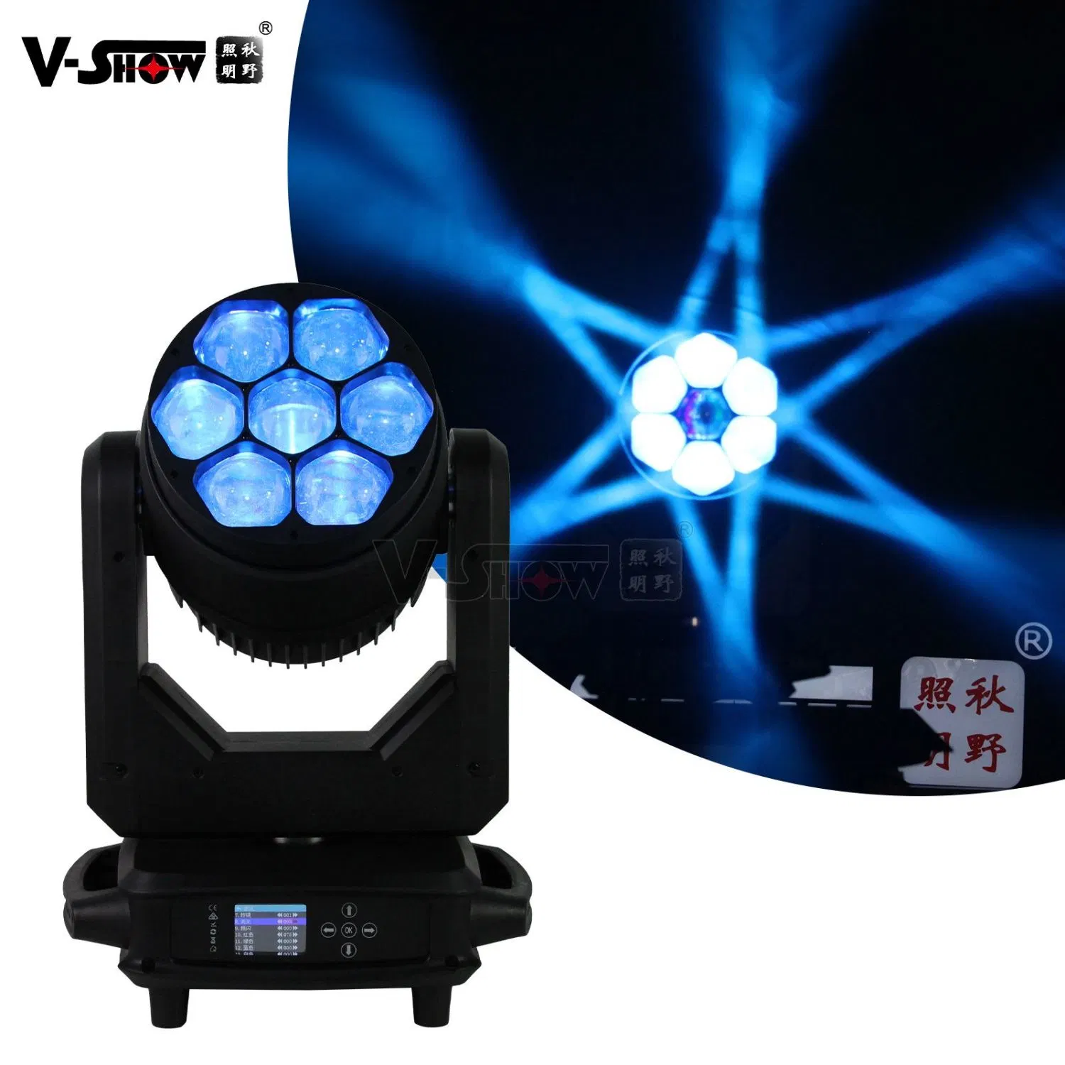 V-Show LED Stage RGBW 4in1 LED 7*40W