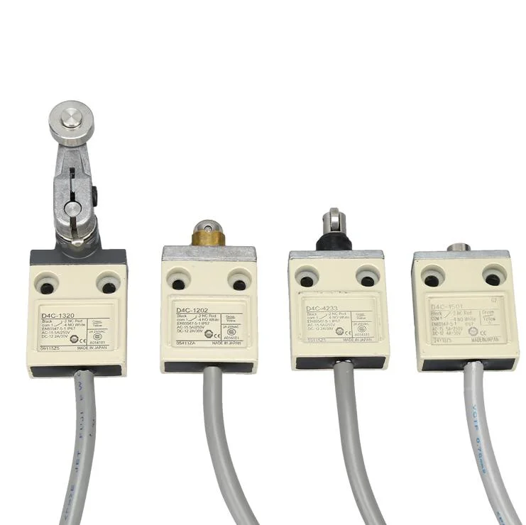 Varias especificaciones Anti-Wear resistente al agua, y la resistencia a la presión, Micro interruptor de límite para la CNC (D4C-1501)