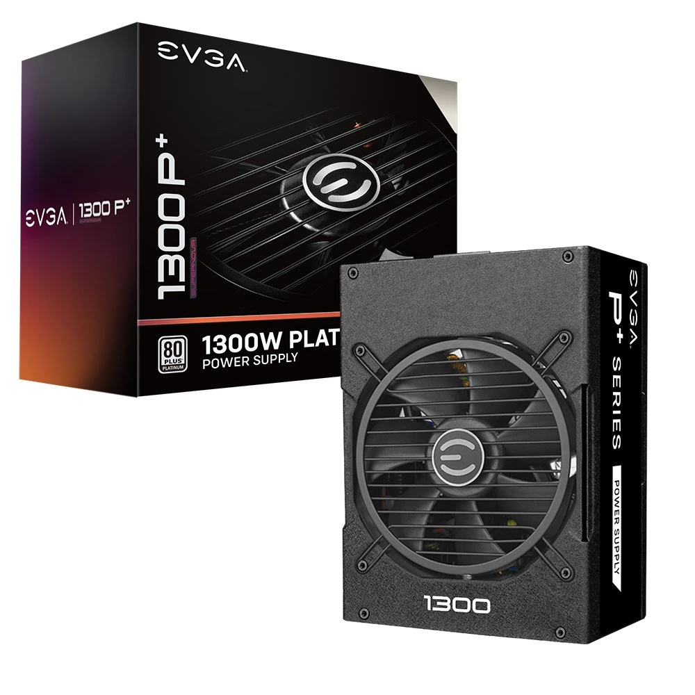 Evga Super Nova 1300p+ 80+ Platinum 1300W Desktop Power Supply Fully Modular Free Power on Self Tester Power Supply