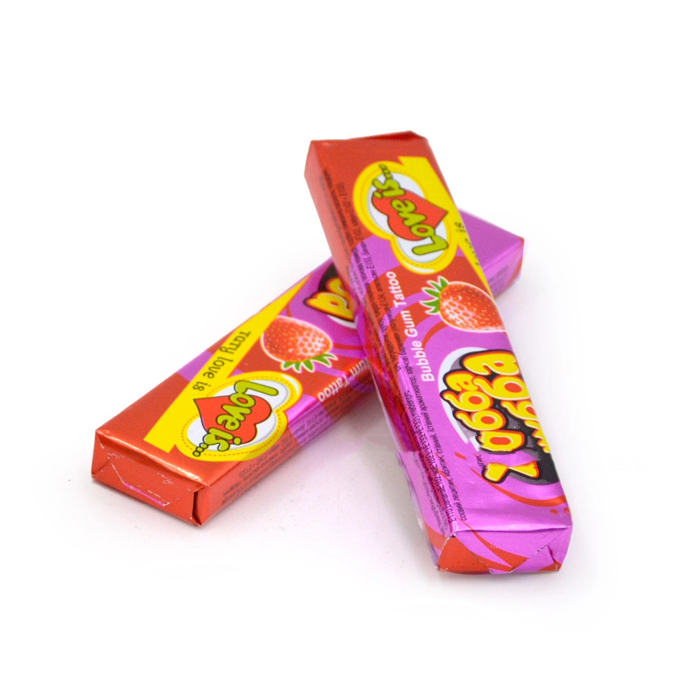 Sabor a fresa chicle con tatuaje