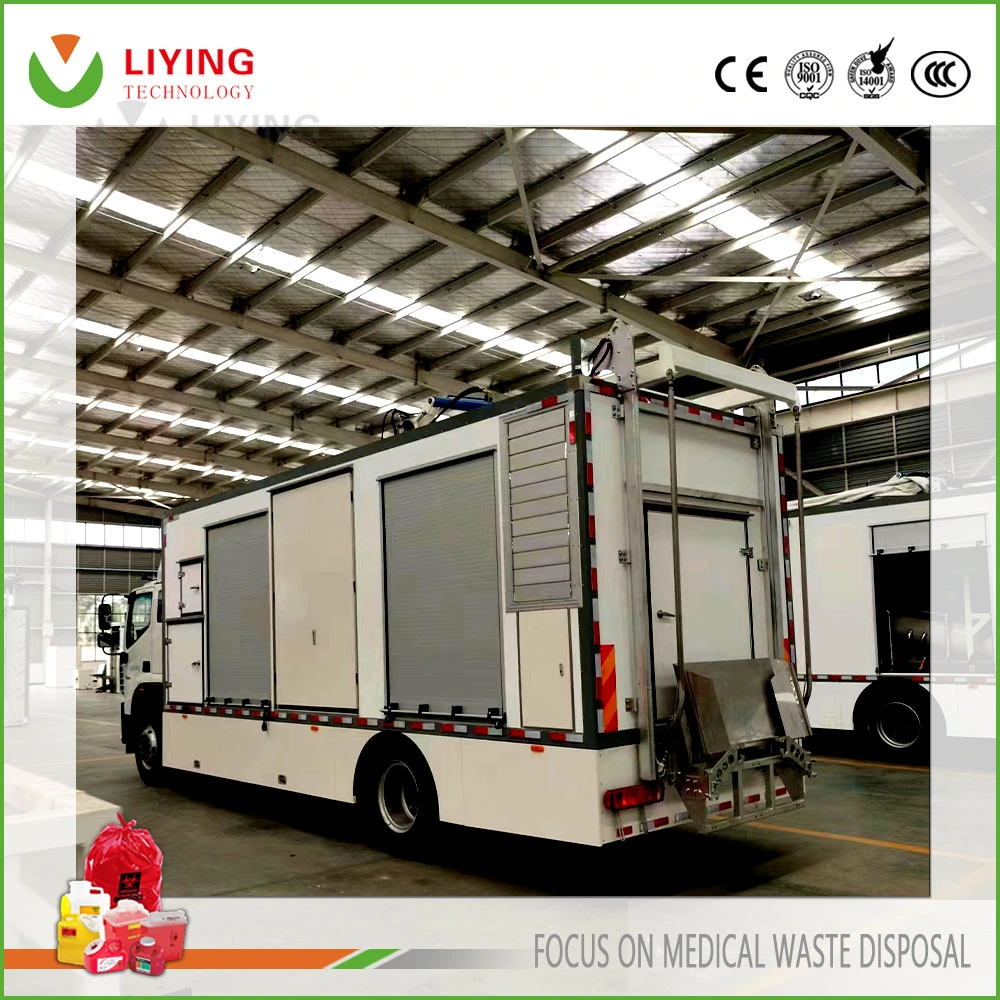 Energy-Saving No Pollution Medical Waste Disposal Equipment Vehicle