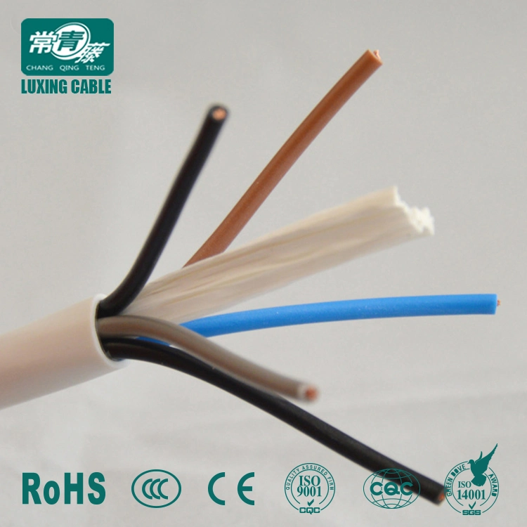 3 Core Flat Power Ccable Electrical Cable Copper Wires