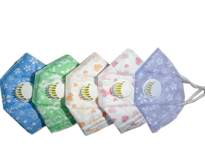 Breathable FFP1 KN95 Mask Filter Disposable Colorful KN95 Facial Mask Non Woven for Personal Protection