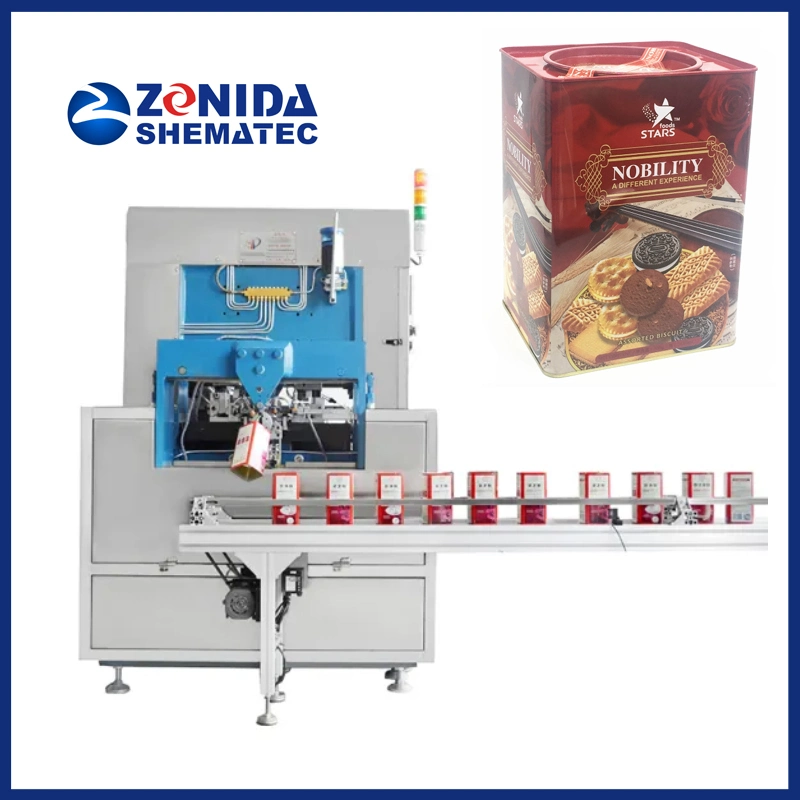 Locking Seamed Tin Can Body Production Machine