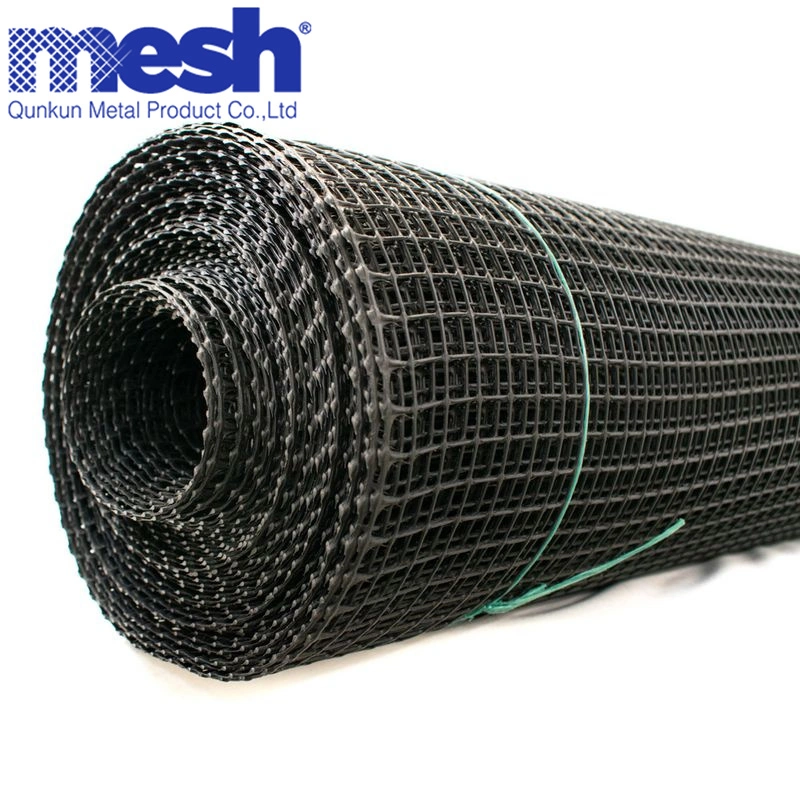 High quality/High cost performance Poly Plastic Wire Flat Fence Net Geogrid Mesh for Chicken