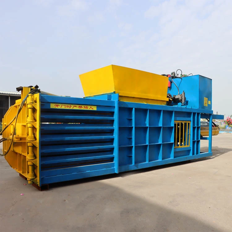 Plastic Film Hydraulic Baler 160 Tons Automatic Horizontal Waste Paper Compressor