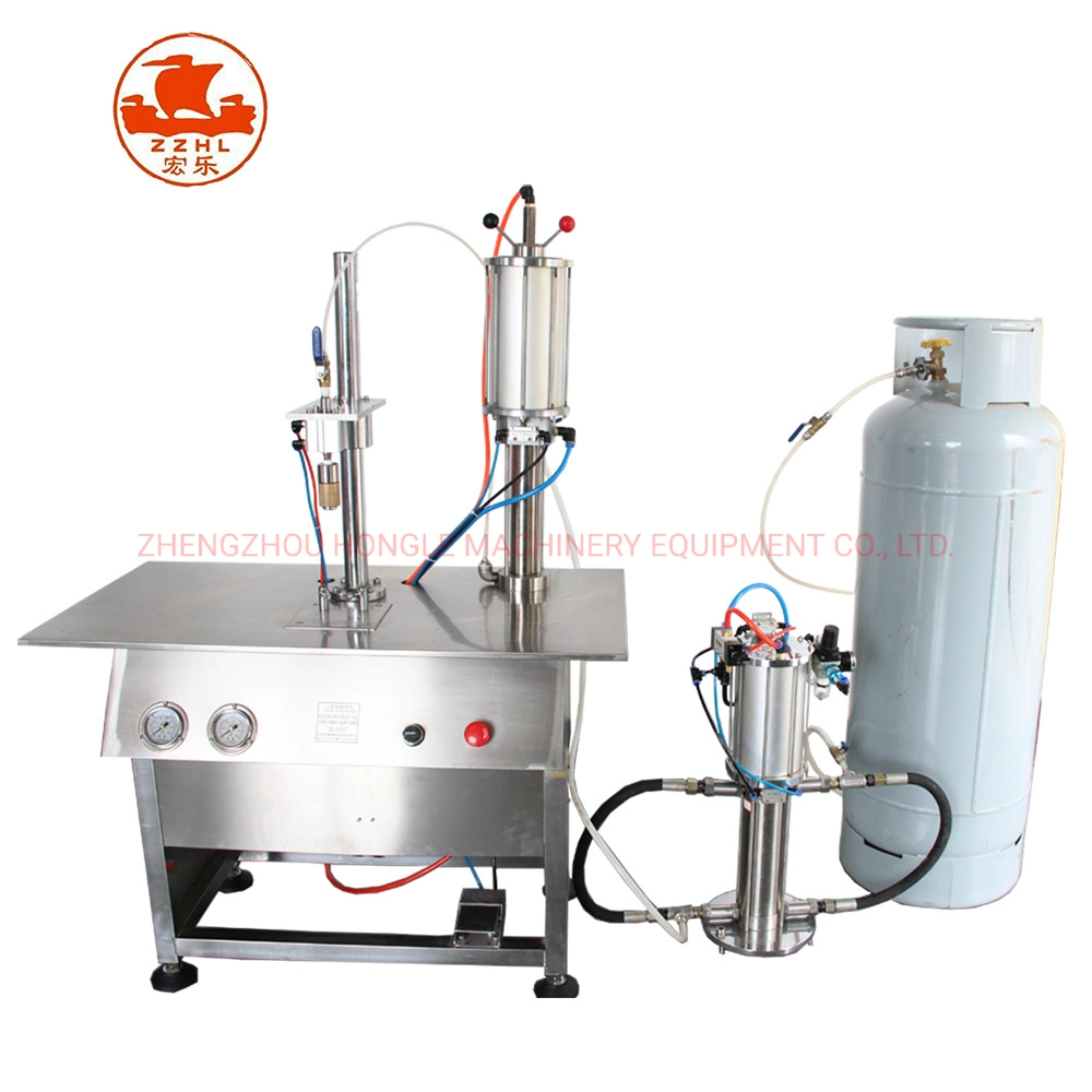 Factory Direct Sale Aerosol Spray Paint / Air Freshener / Body Spray / Insecticide / Disinfection Spray Aerosol Can Filling Machine