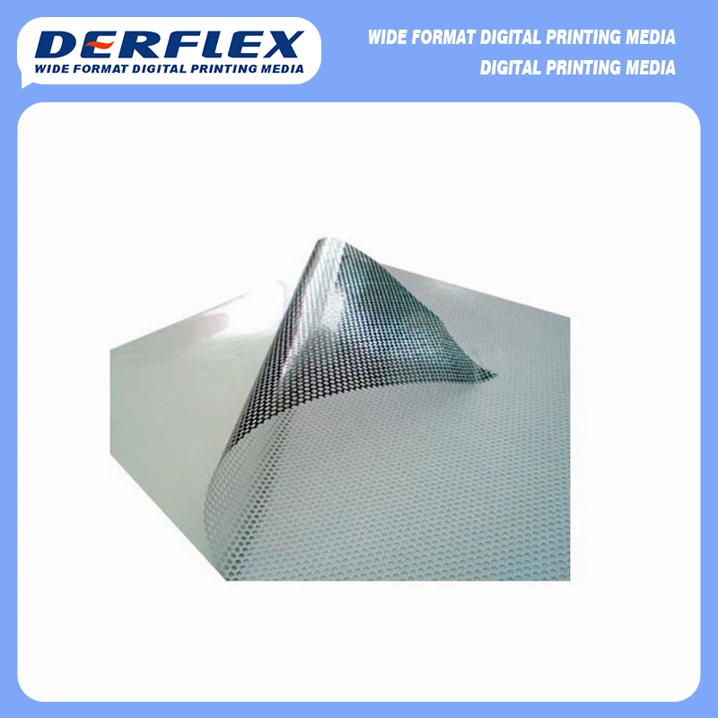 Grey Back Polymeric Self Adhesive Vinyl Roll for Car Warping