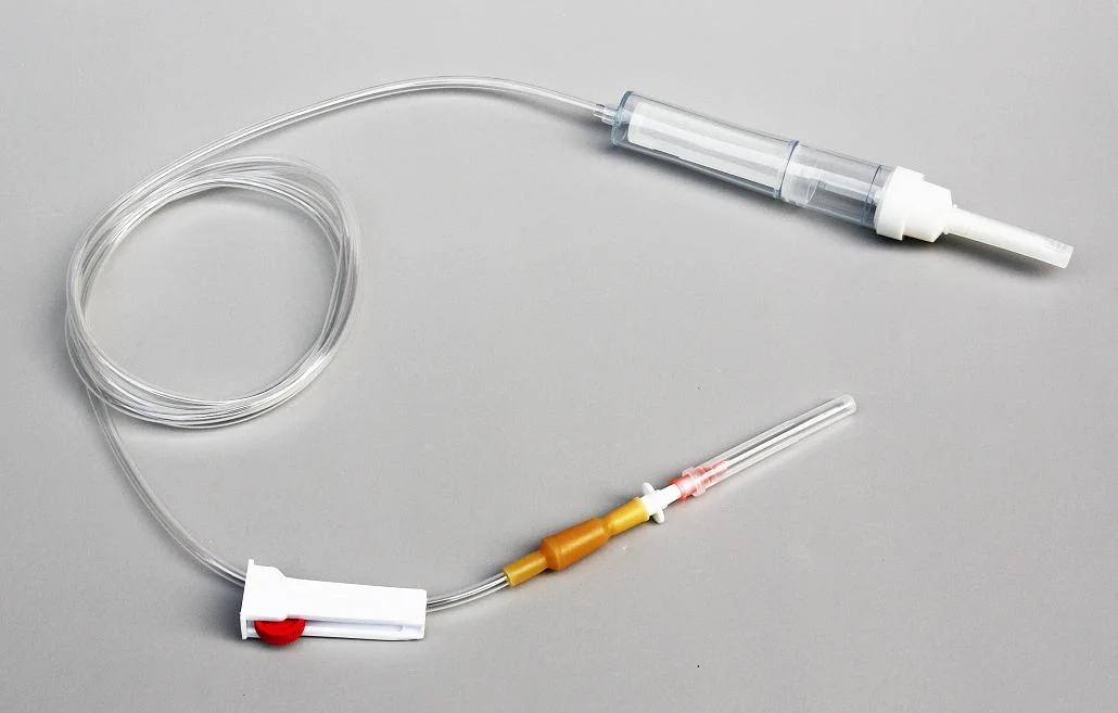 Disposable Sterile Blood Transfusion Set with Needle