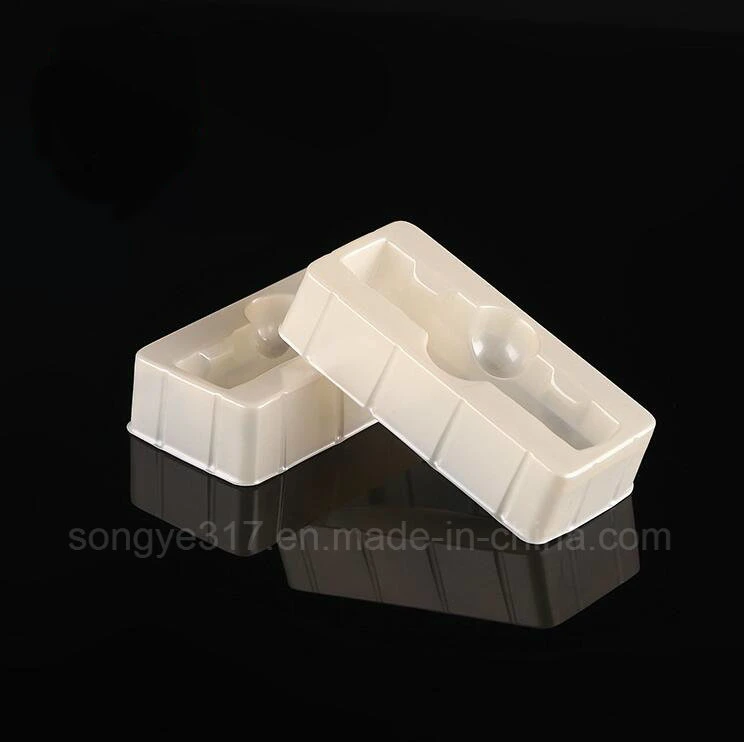 White PVC Blister Tray Packing