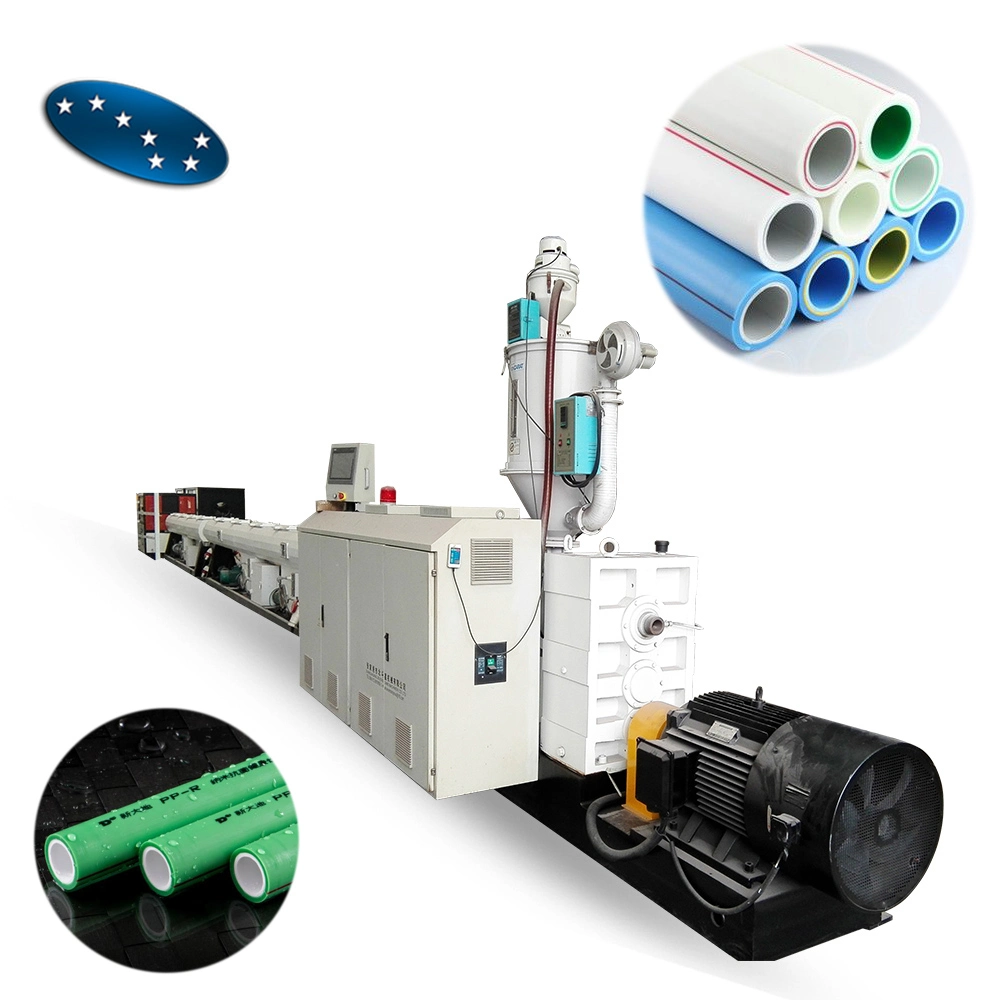 China Famous HDPE LDPE PE PVC Pipe Extrusion Machine